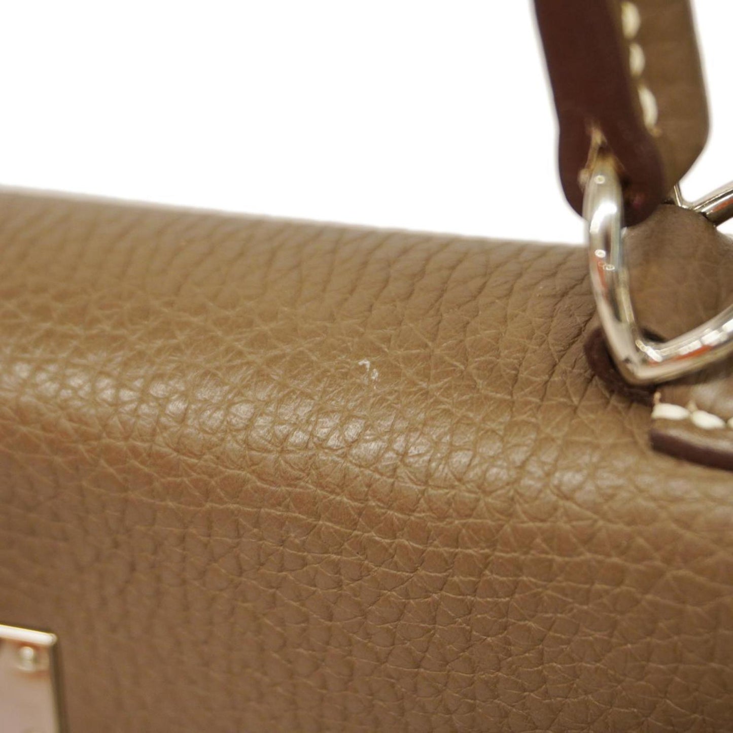 Hermès Kelly 28 Brown Leather Hand Bag