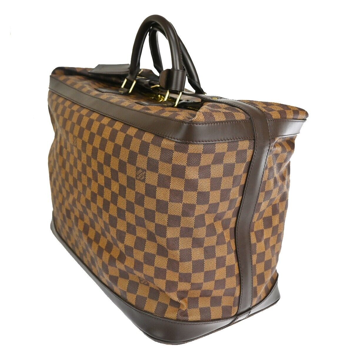 Louis Vuitton Grimaud Brown Canvas Travel Bag