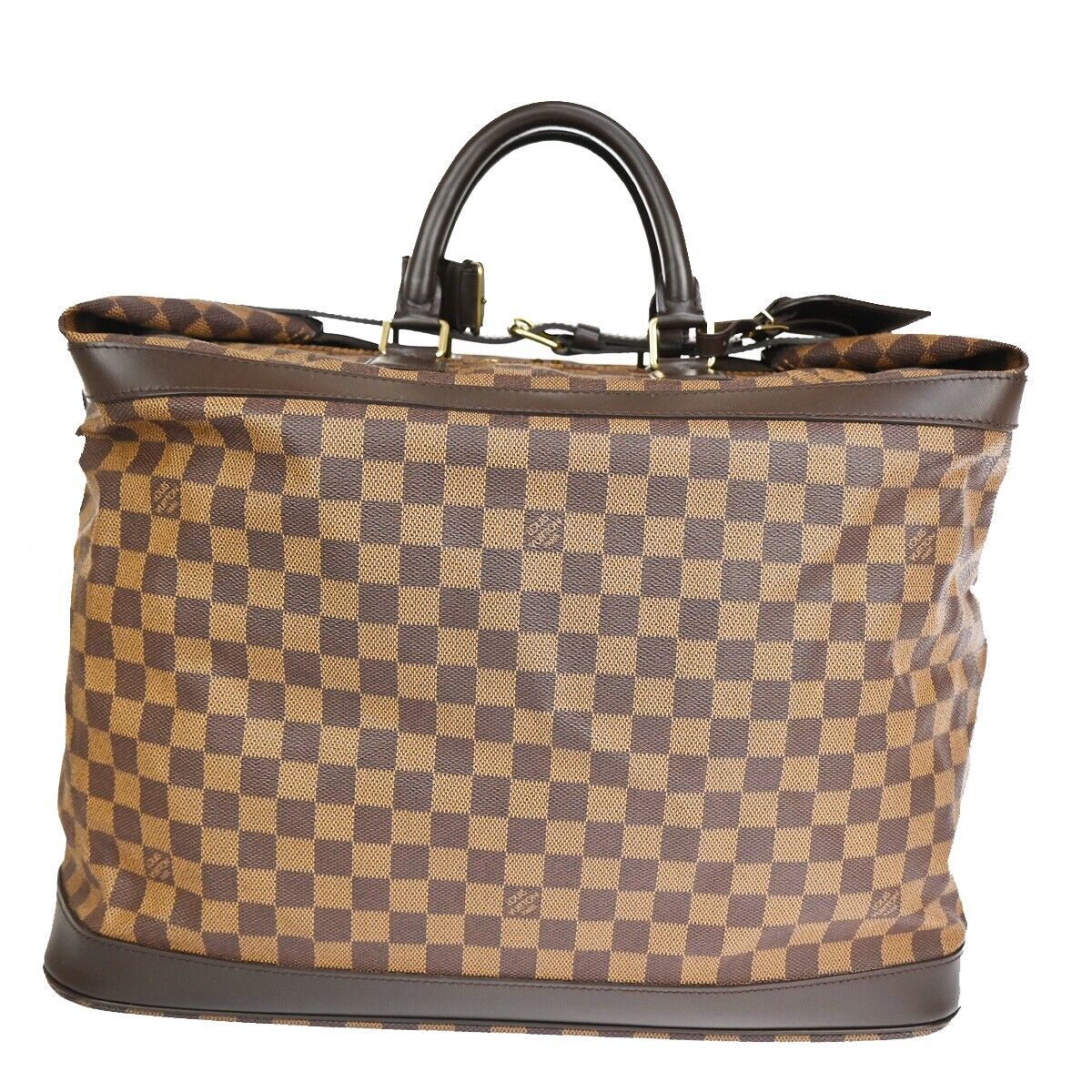 Louis Vuitton Grimaud Brown Canvas Travel Bag