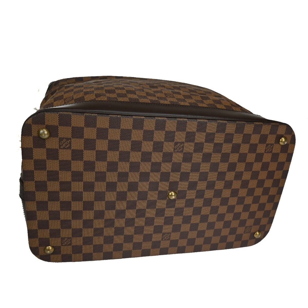 Louis Vuitton Grimaud Brown Canvas Travel Bag