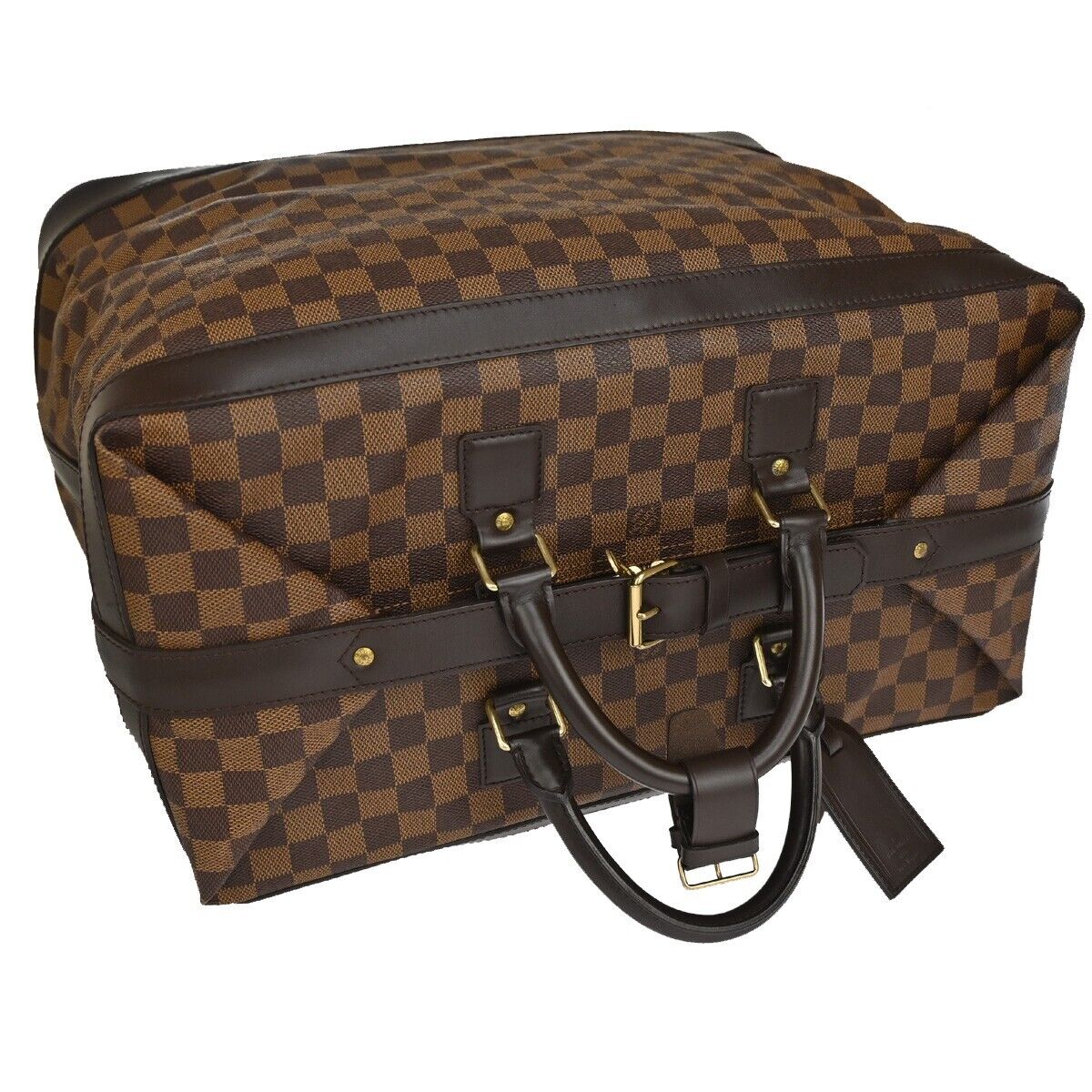 Louis Vuitton Grimaud Brown Canvas Travel Bag