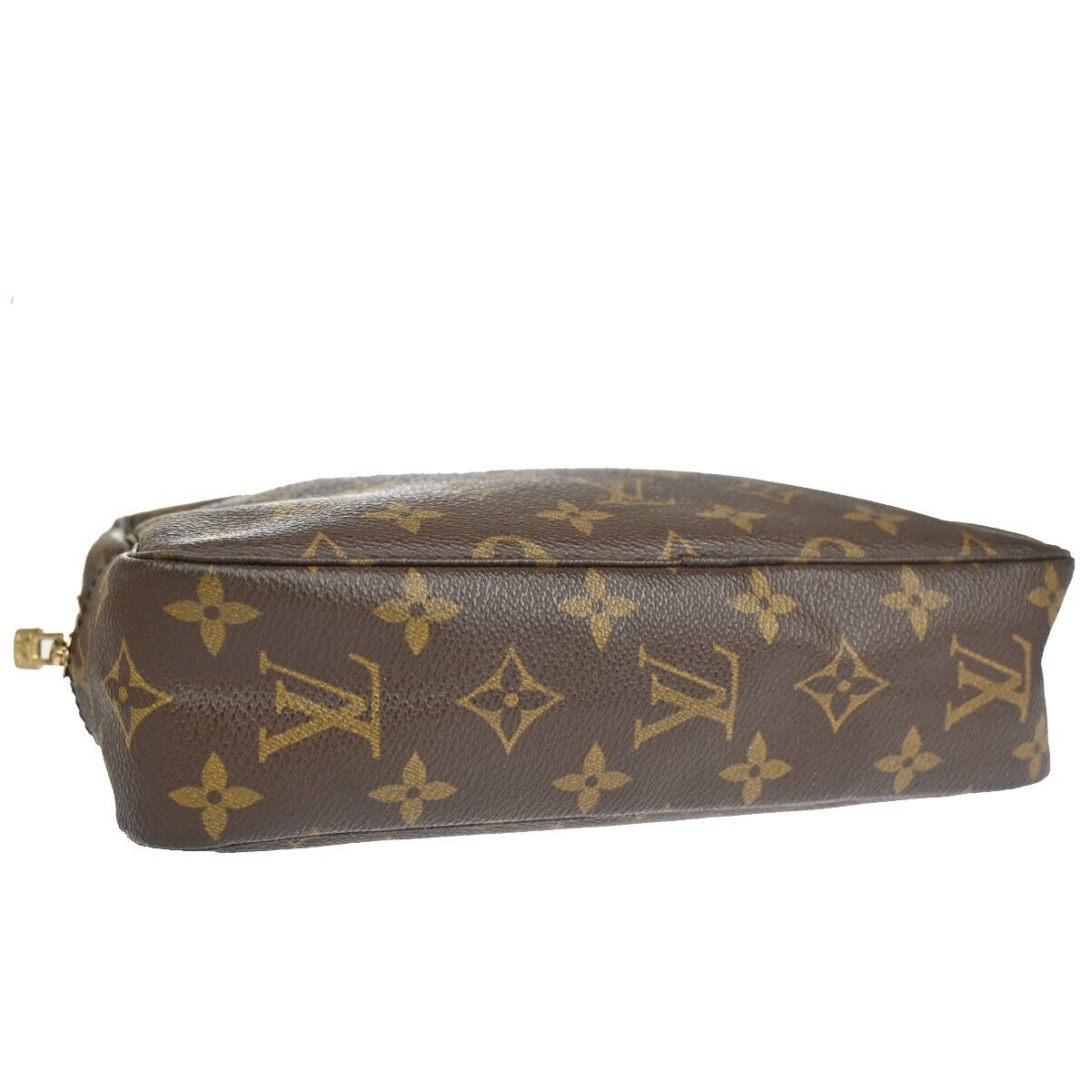 Louis Vuitton Trousse de Toilette Brown Canvas Clutch Bag