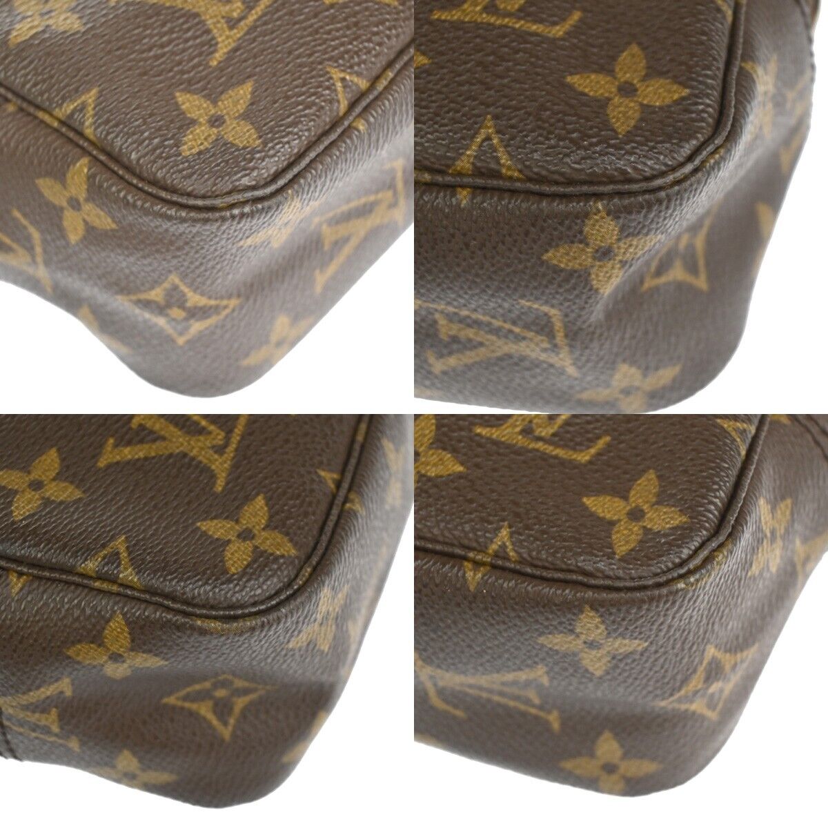 Louis Vuitton Trousse de Toilette Brown Canvas Clutch Bag