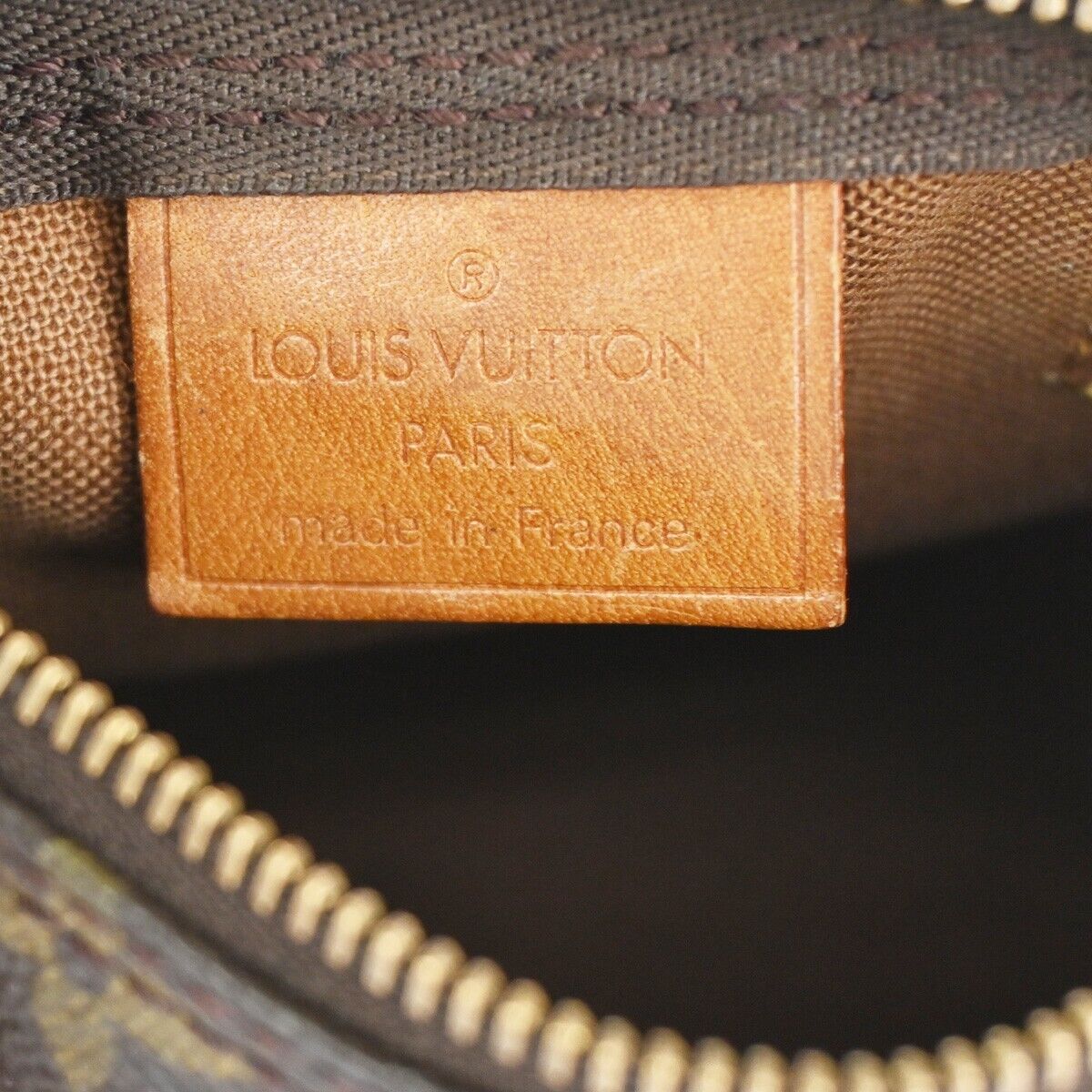 Louis Vuitton Mini speedy Brown Canvas Hand Bag