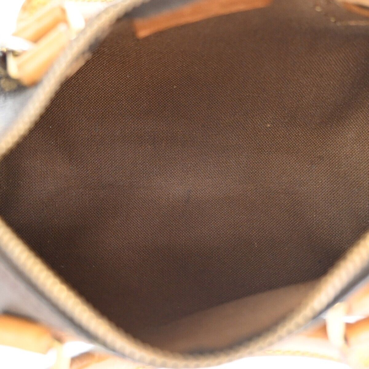 Louis Vuitton Mini speedy Brown Canvas Hand Bag