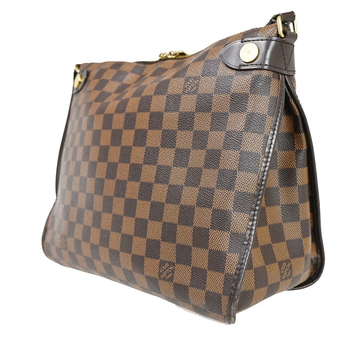 Louis Vuitton Duomo Brown Canvas Shoulder Bag