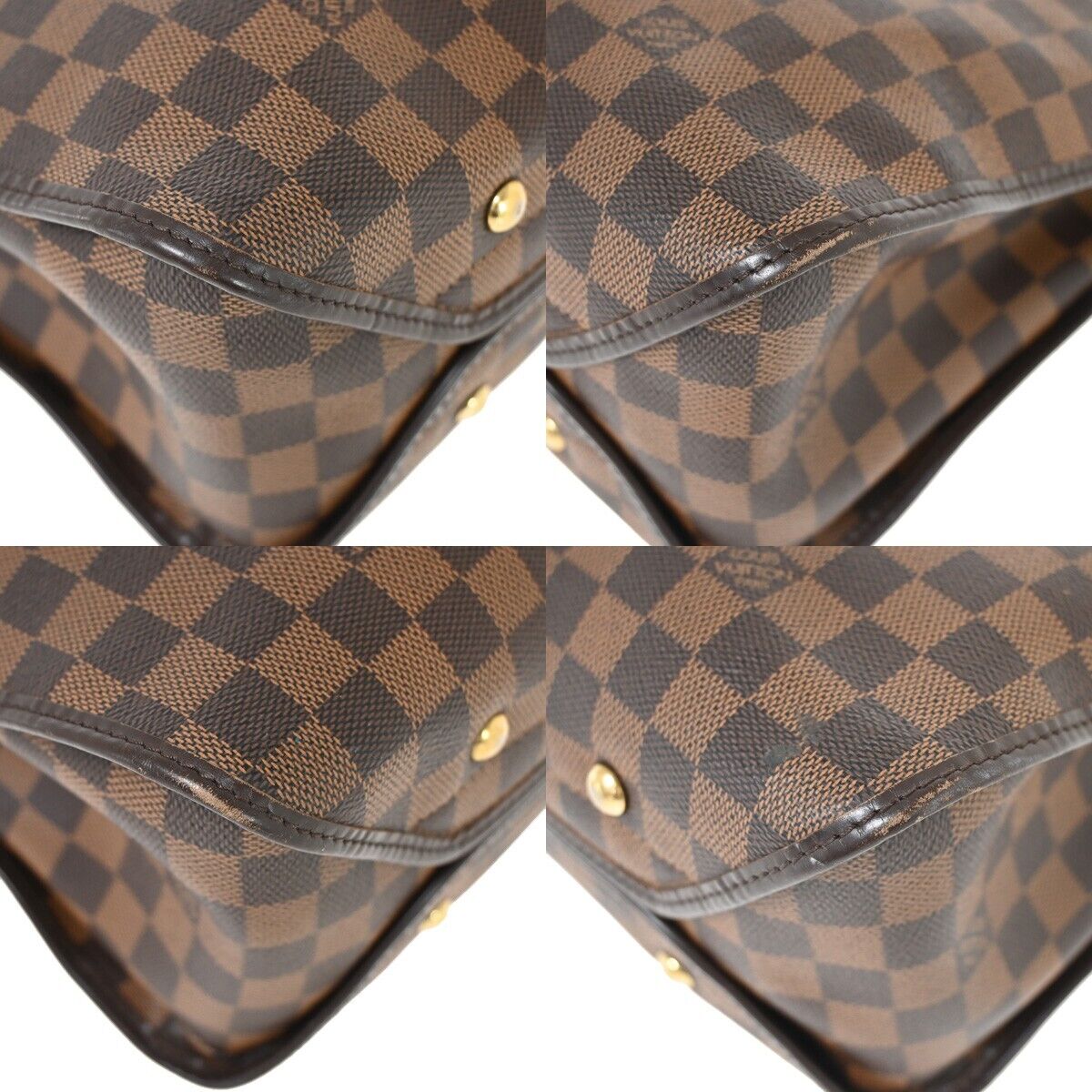 Louis Vuitton Duomo Brown Canvas Shoulder Bag