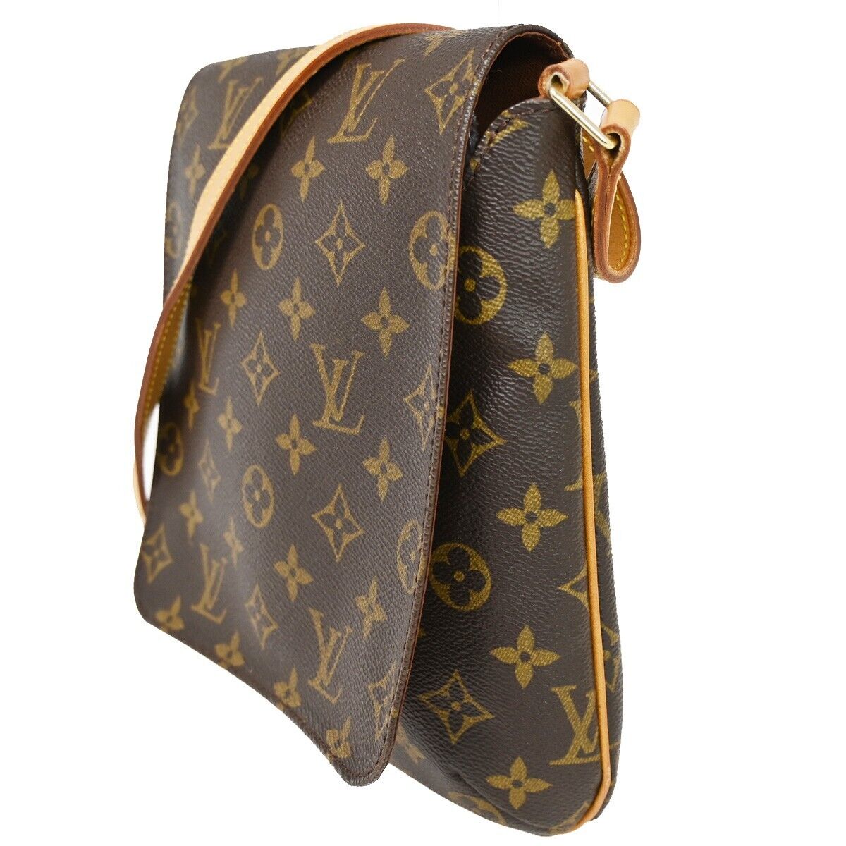 Louis Vuitton Musette Salsa Brown Canvas Shoulder Bag