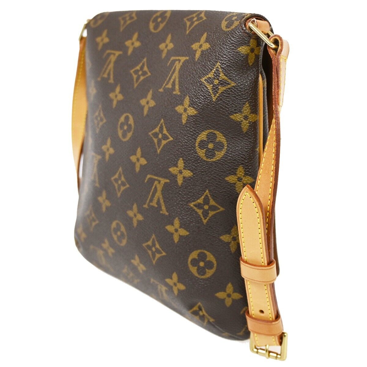 Louis Vuitton Musette Salsa Brown Canvas Shoulder Bag