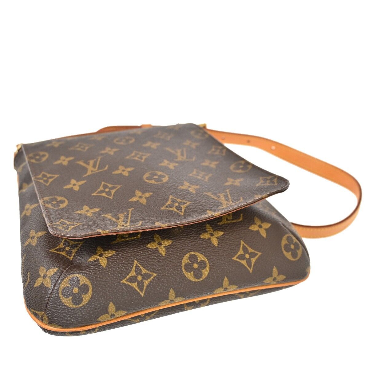 Louis Vuitton Musette Salsa Brown Canvas Shoulder Bag