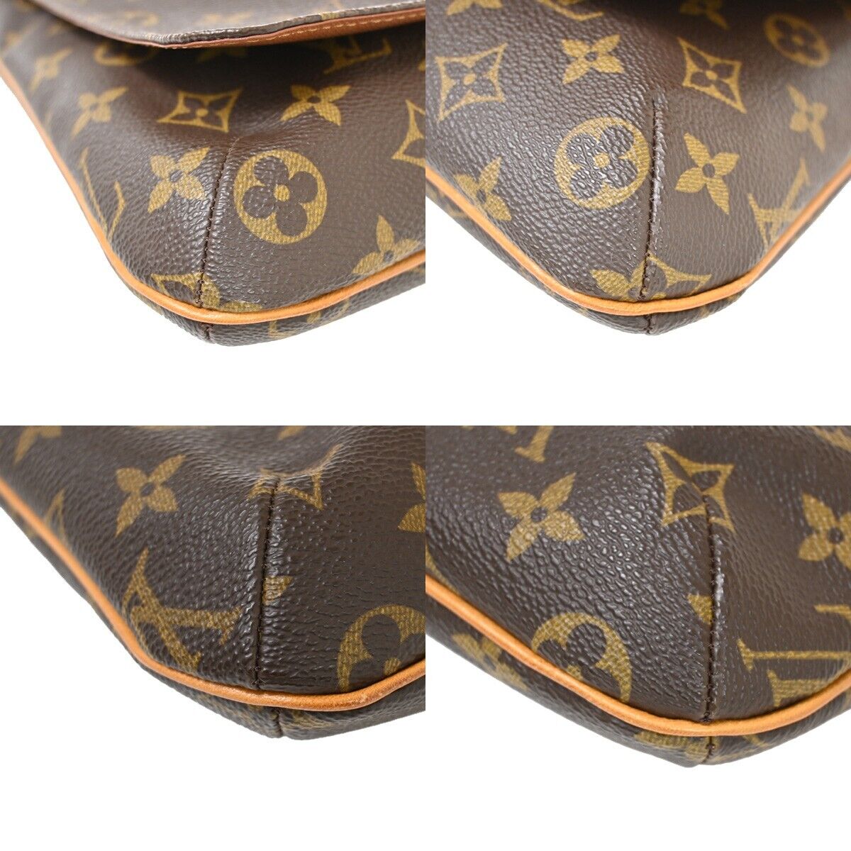 Louis Vuitton Musette Salsa Brown Canvas Shoulder Bag