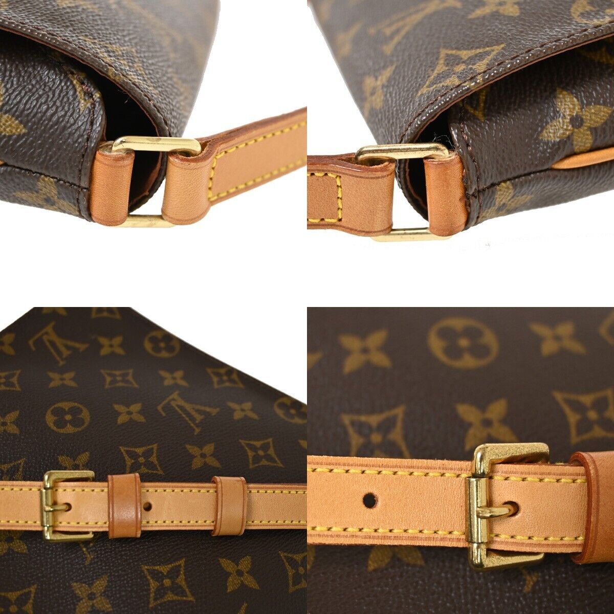 Louis Vuitton Musette Salsa Brown Canvas Shoulder Bag