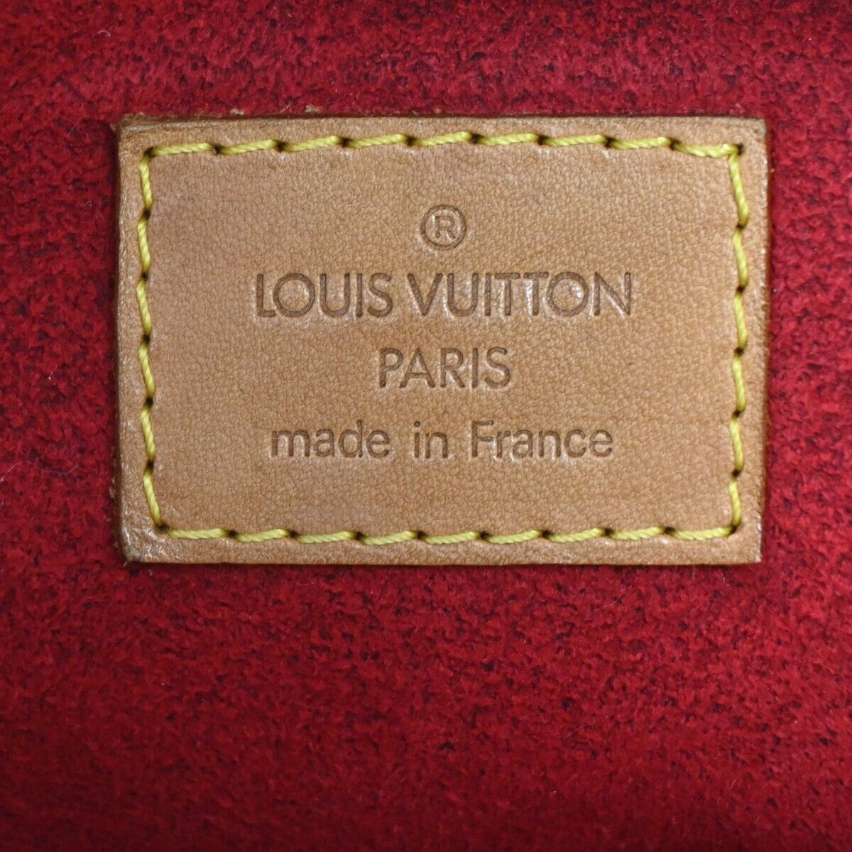 Louis Vuitton Excentri cité Brown Canvas Hand Bag