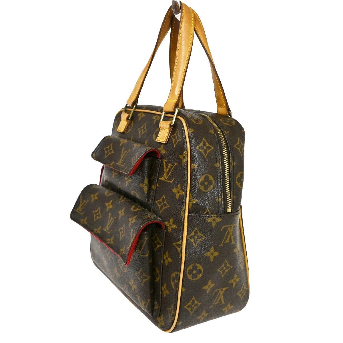 Louis Vuitton Excentri cité Brown Canvas Hand Bag