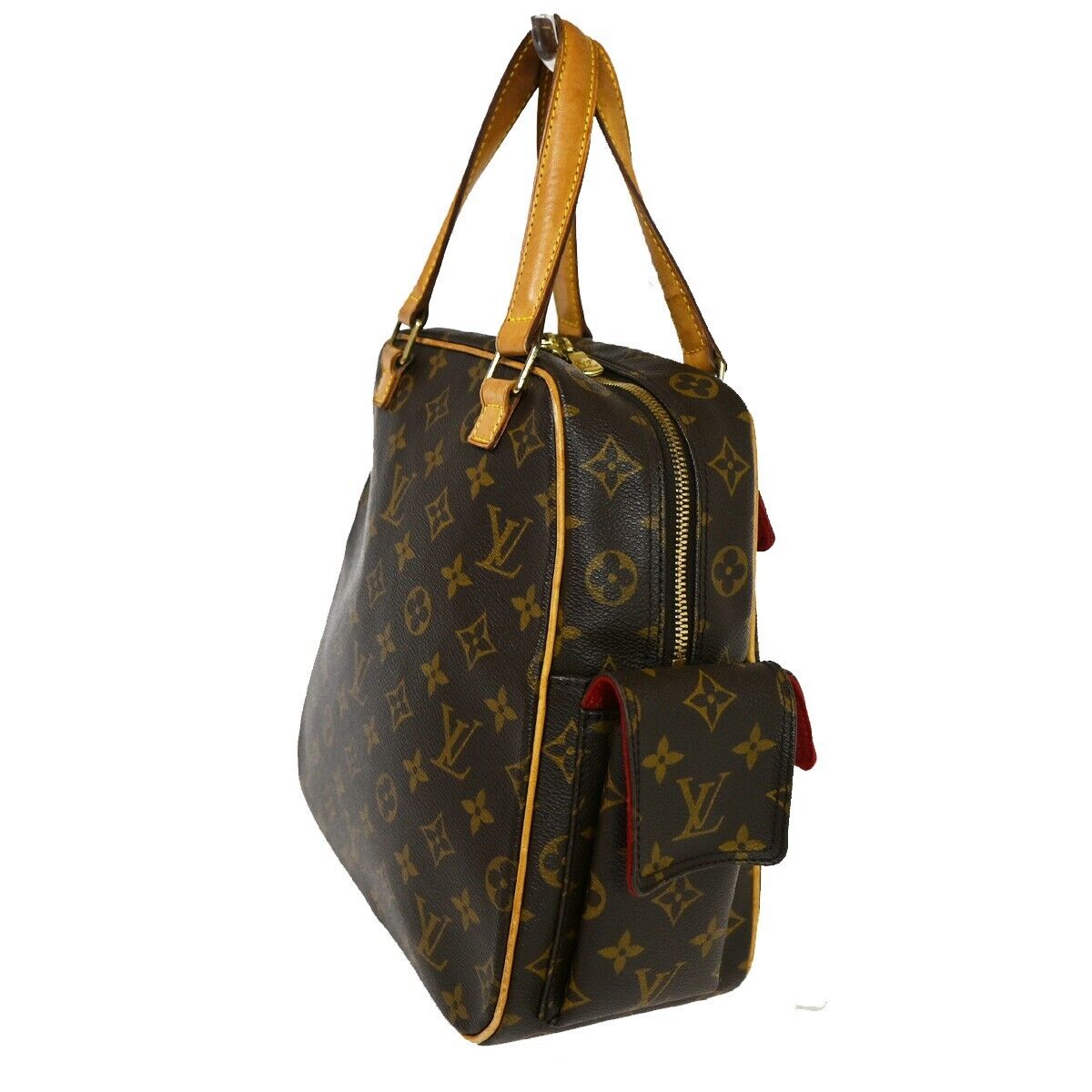 Louis Vuitton Excentri cité Brown Canvas Hand Bag