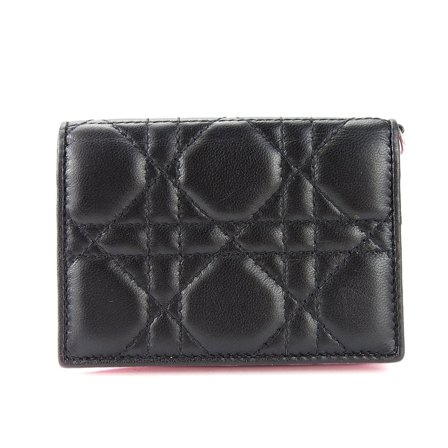 Dior Black Leather Wallet Accessories