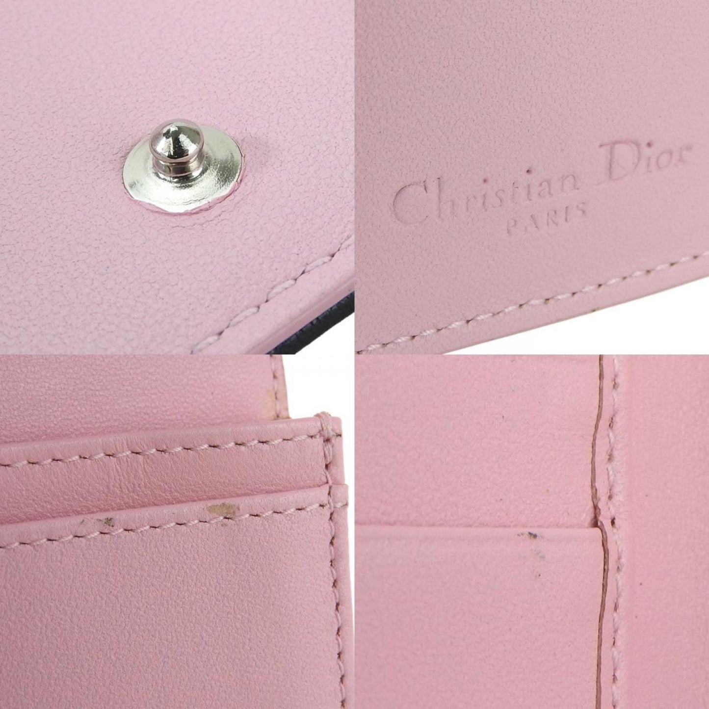 Dior Black Leather Wallet Accessories