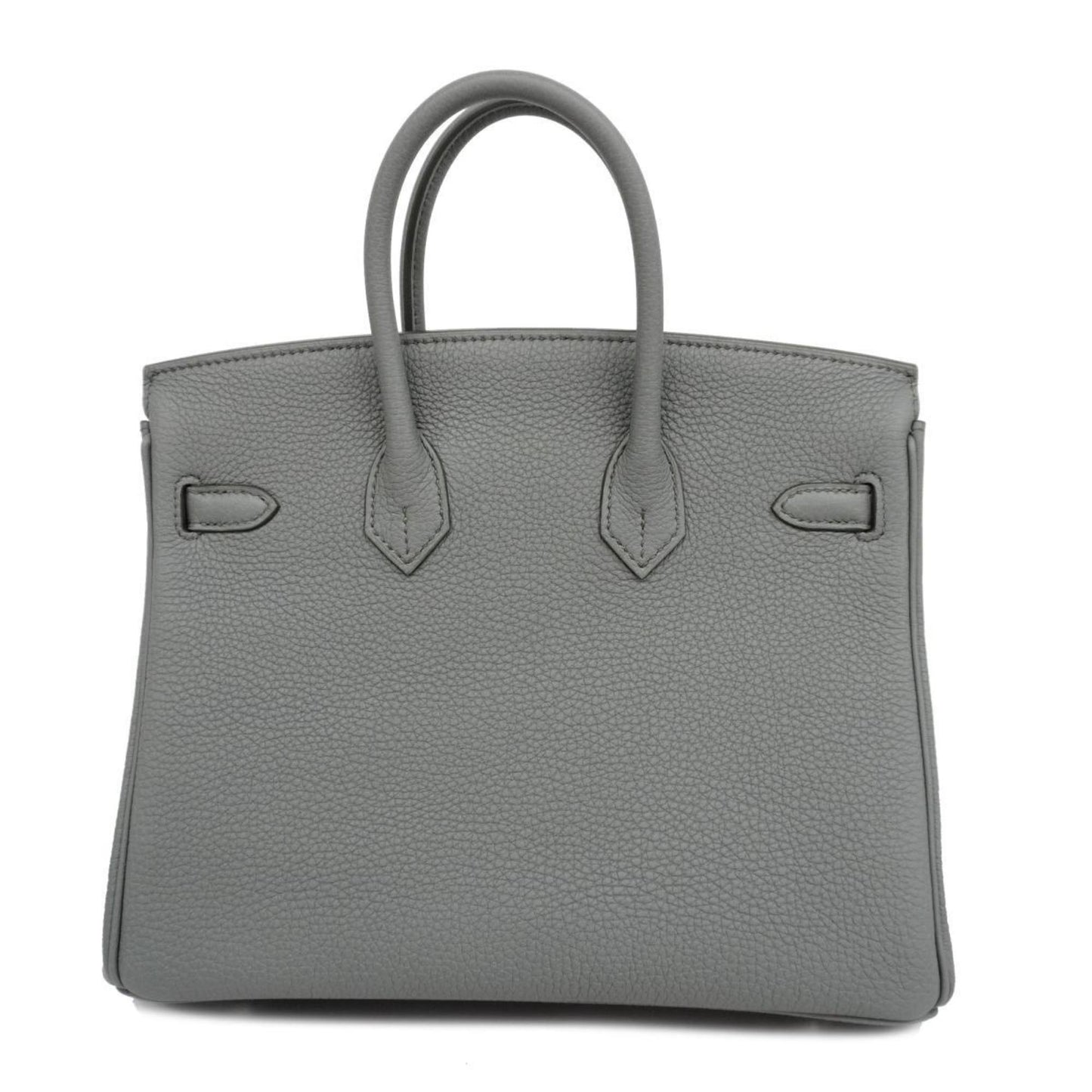 Hermès Birkin 25 Grey Leather Hand Bag