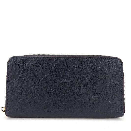 Louis Vuitton Zippy wallet Navy Leather Wallet Accessories