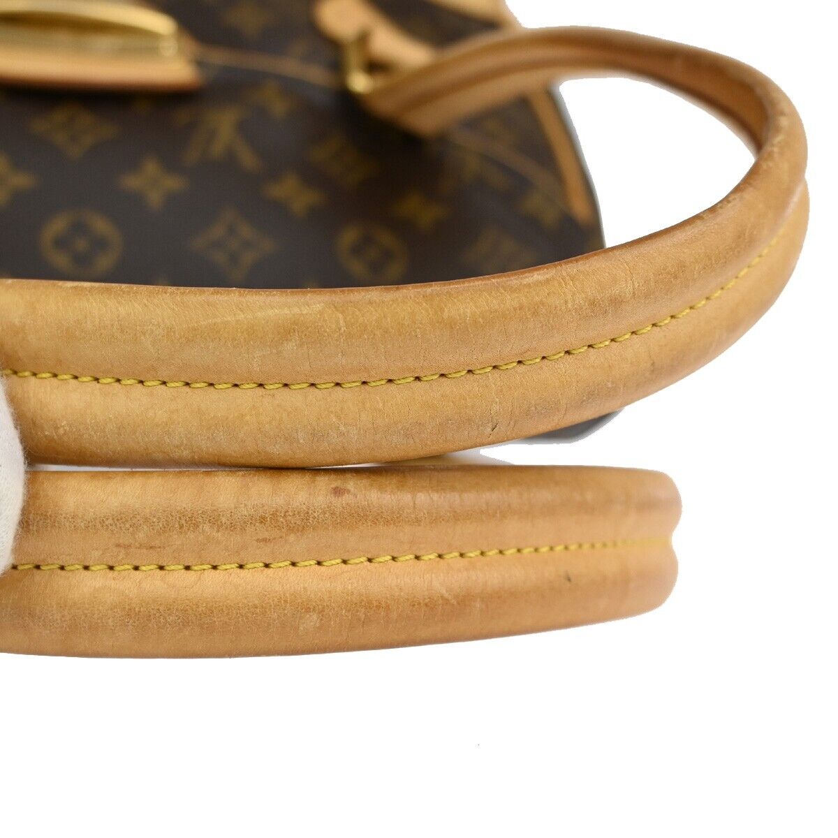 Louis Vuitton Beverly Brown Canvas Shoulder Bag