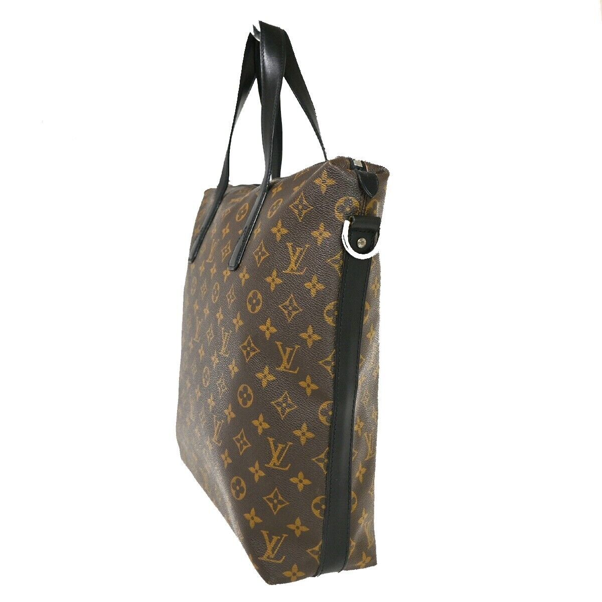 Louis Vuitton Macassar Brown Canvas Tote Bag