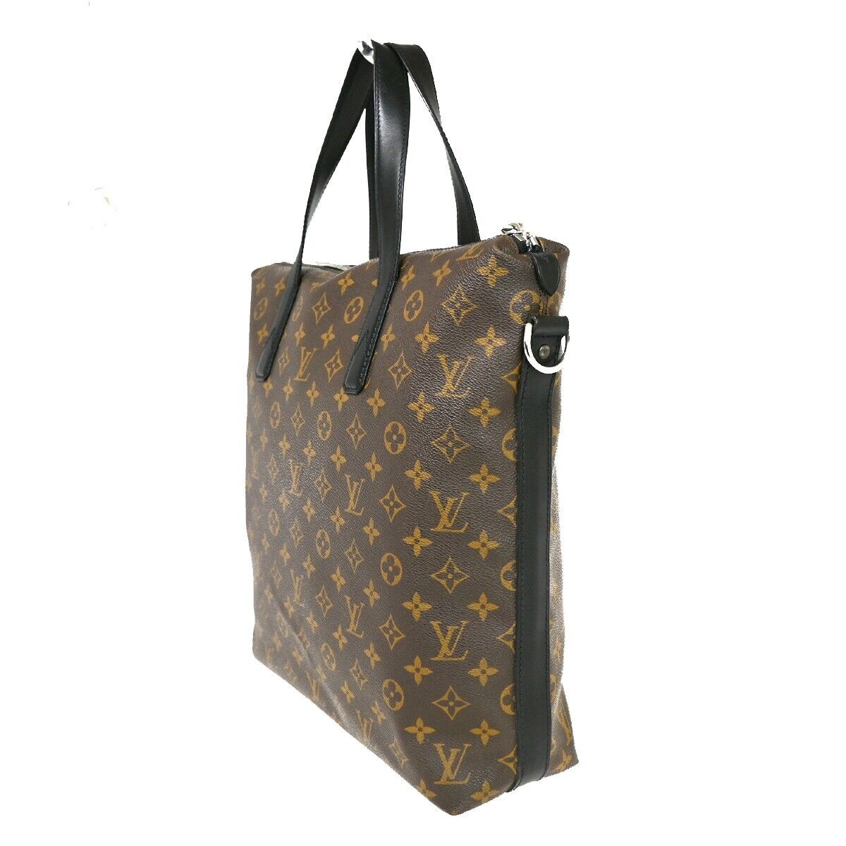 Louis Vuitton Macassar Brown Canvas Tote Bag