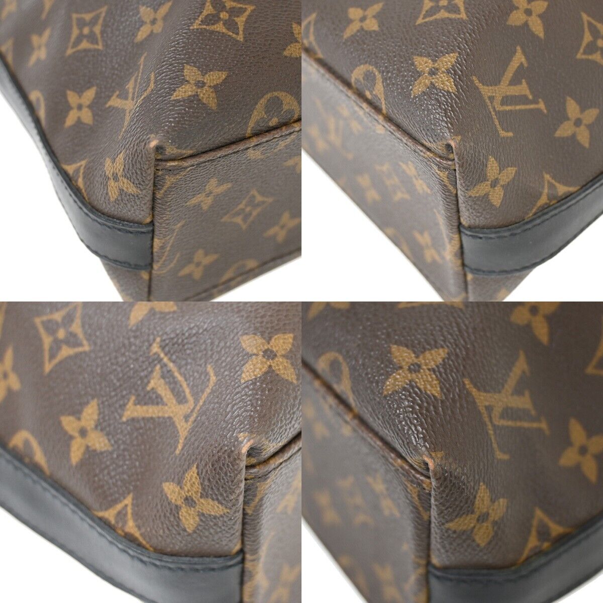 Louis Vuitton Macassar Brown Canvas Tote Bag