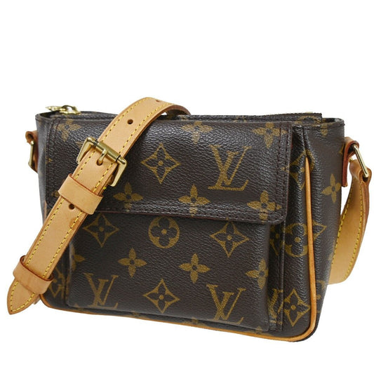 Louis Vuitton Viva Cité Brown Canvas Shoulder Bag