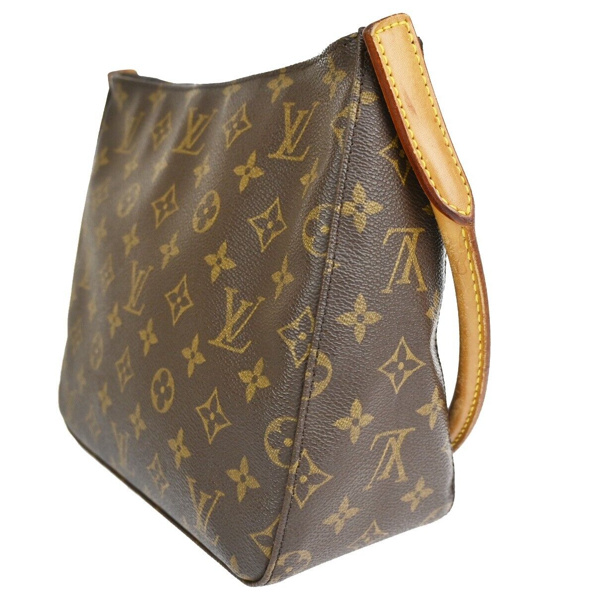 Louis Vuitton Looping MM Brown Canvas Shoulder Bag