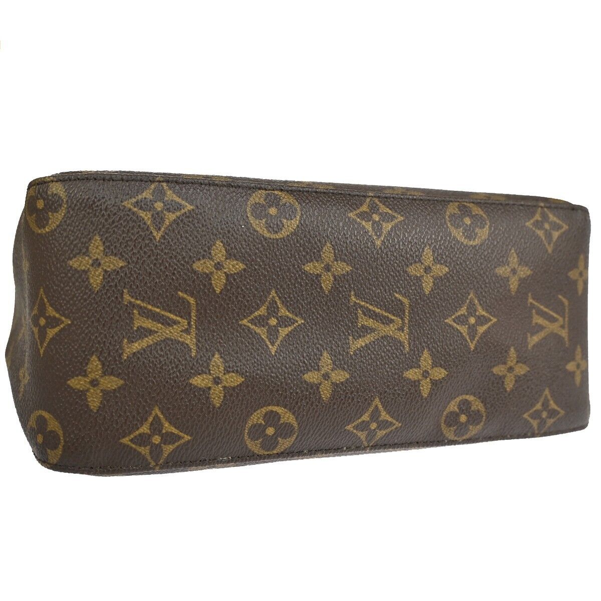 Louis Vuitton Looping MM Brown Canvas Shoulder Bag