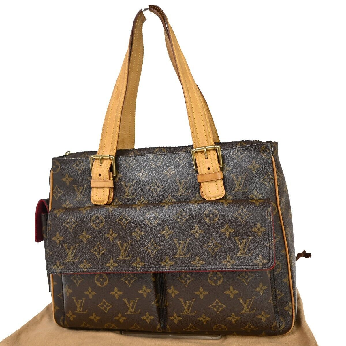 Louis Vuitton Multipli Cité Brown Canvas Shoulder Bag