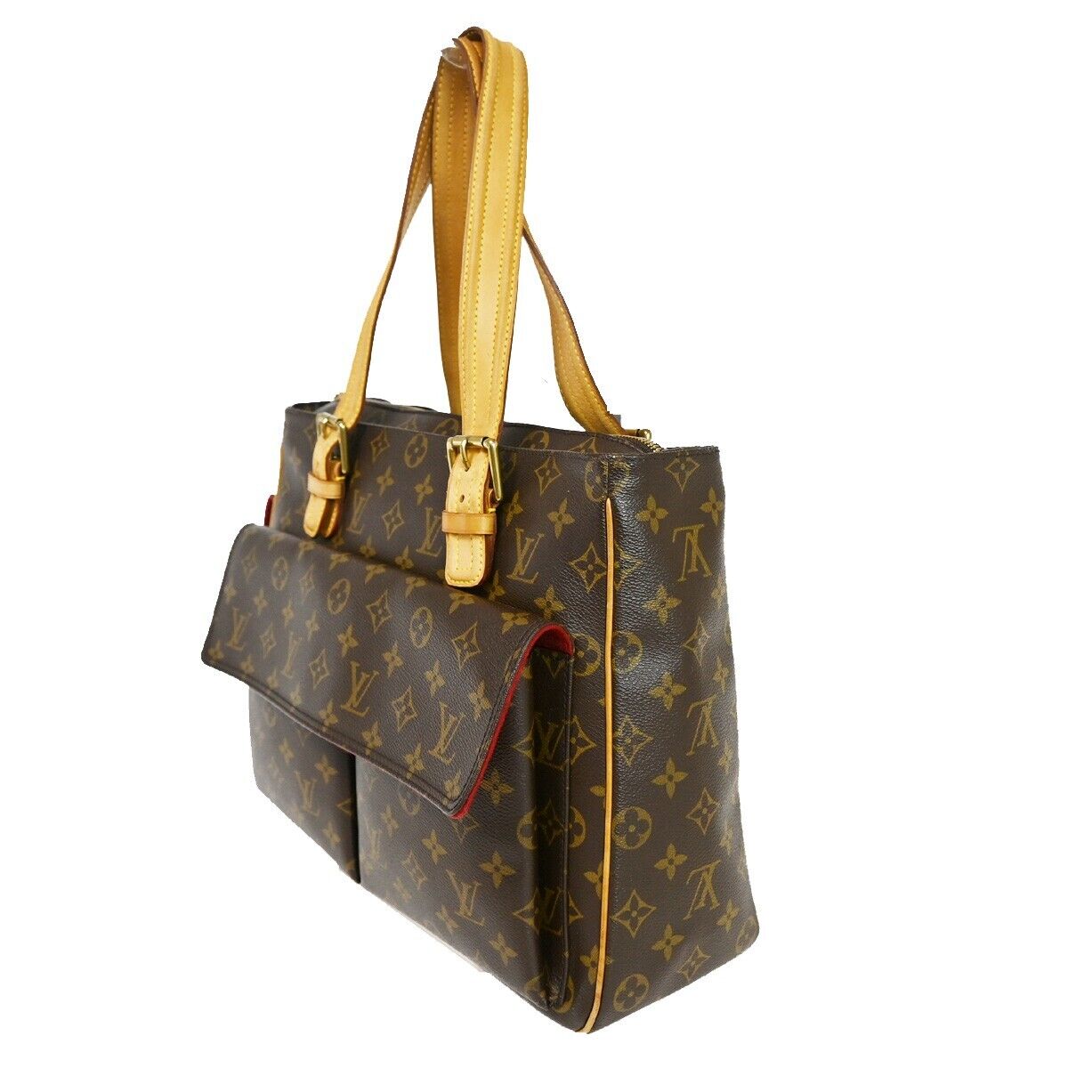 Louis Vuitton Multipli Cité Brown Canvas Shoulder Bag