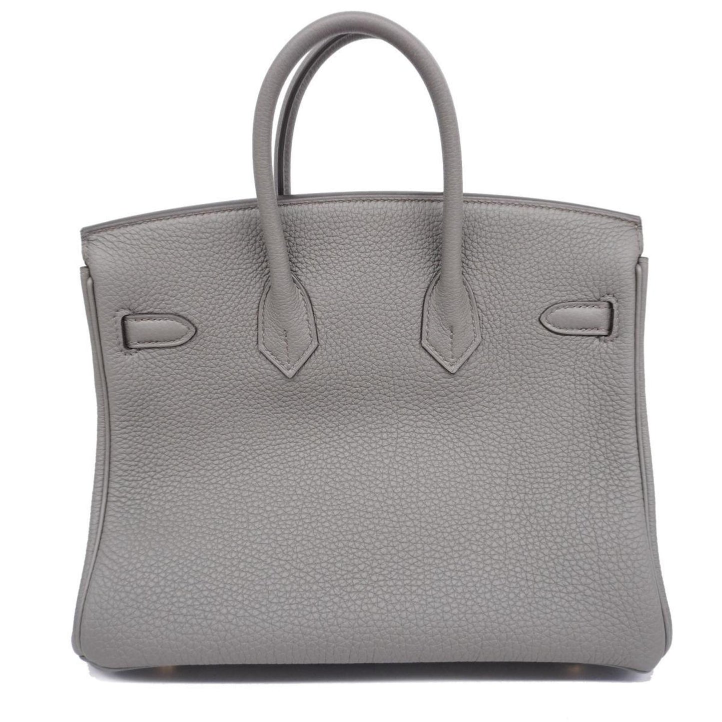 Hermès Birkin 25 Grey Leather Hand Bag