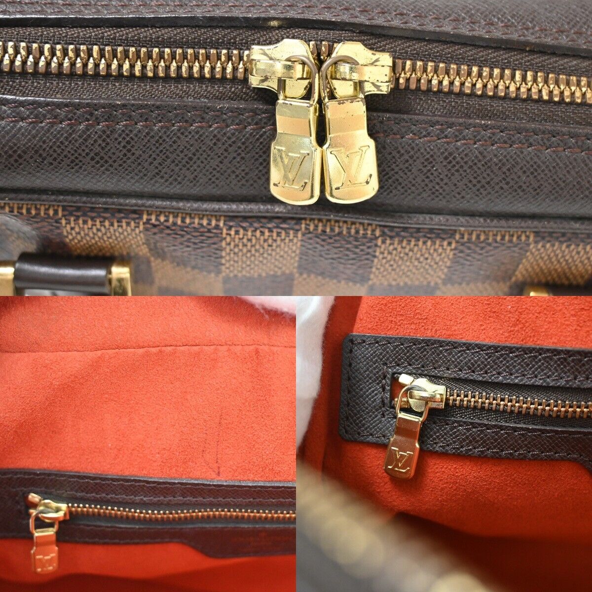 Louis Vuitton Brera Brown Canvas Hand Bag