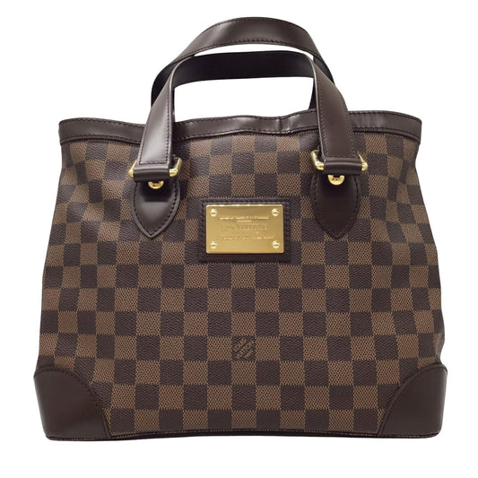 Louis Vuitton Hampstead Brown Canvas Tote Bag