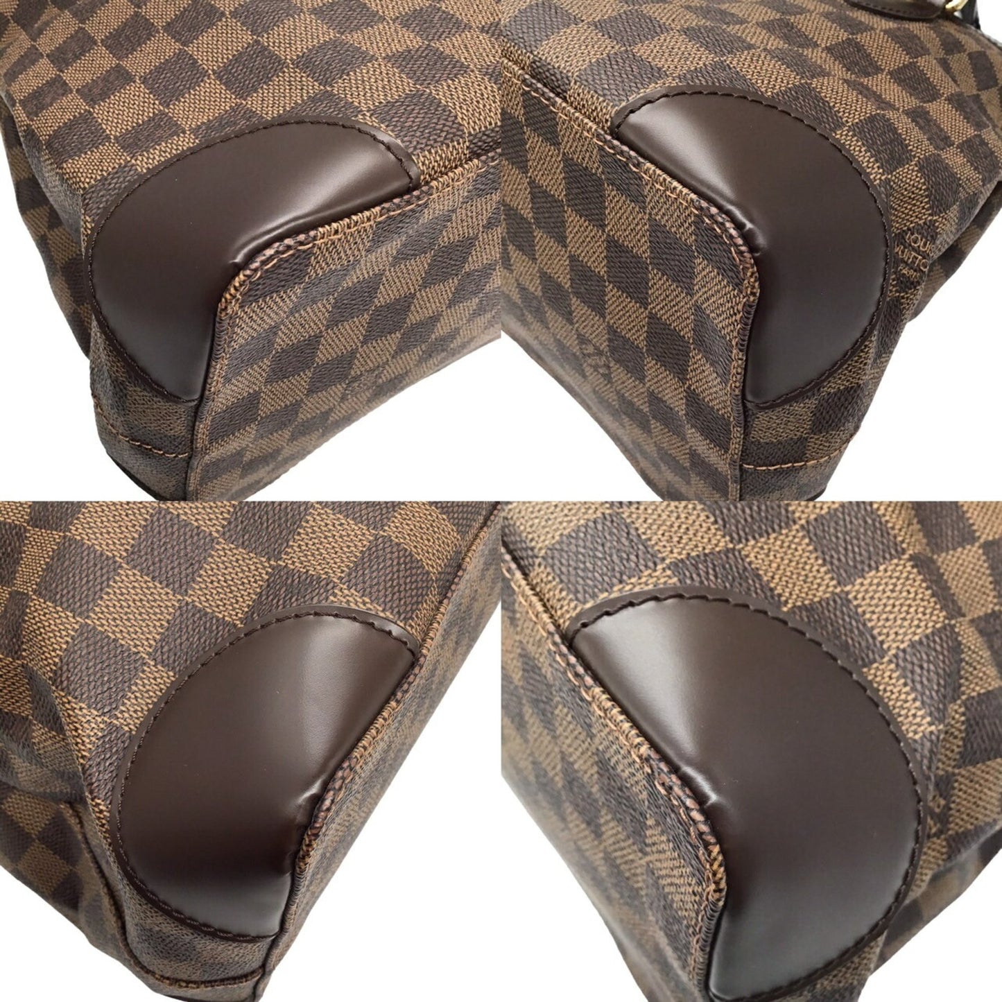 Louis Vuitton Hampstead Brown Canvas Tote Bag