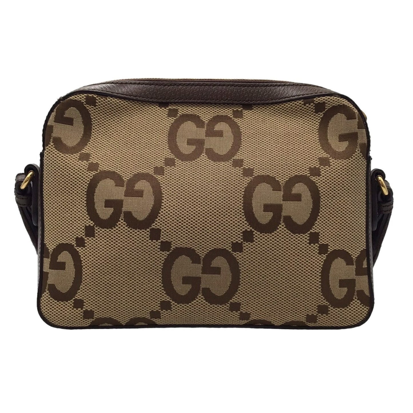 Gucci GG Jumbo Camel Canvas Shopper Bag