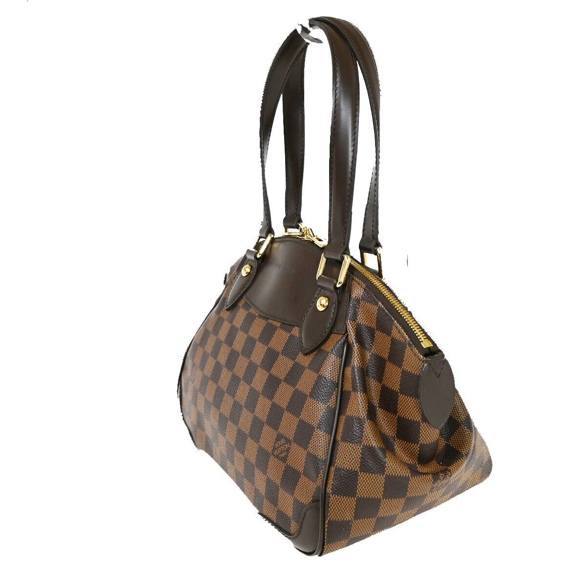 Louis Vuitton Verona Brown Canvas Shoulder Bag