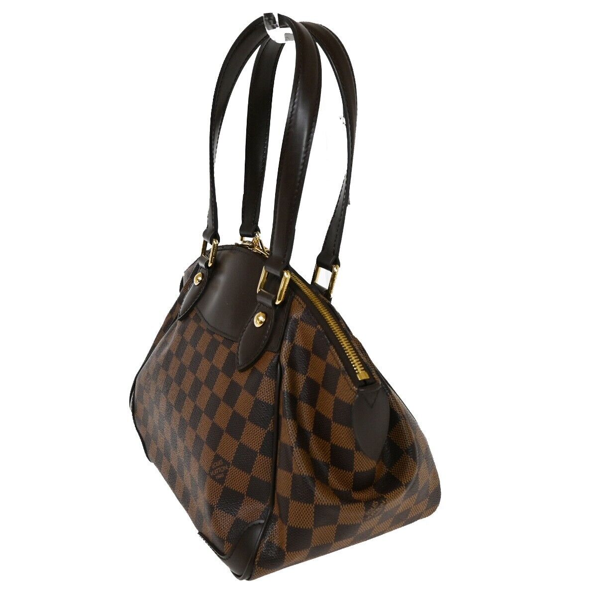 Louis Vuitton Verona Brown Canvas Shoulder Bag