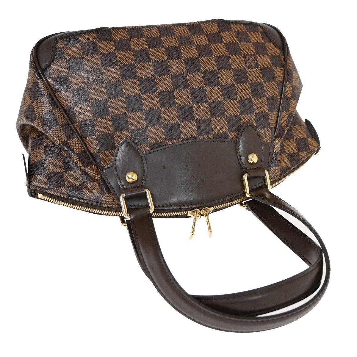 Louis Vuitton Verona Brown Canvas Shoulder Bag