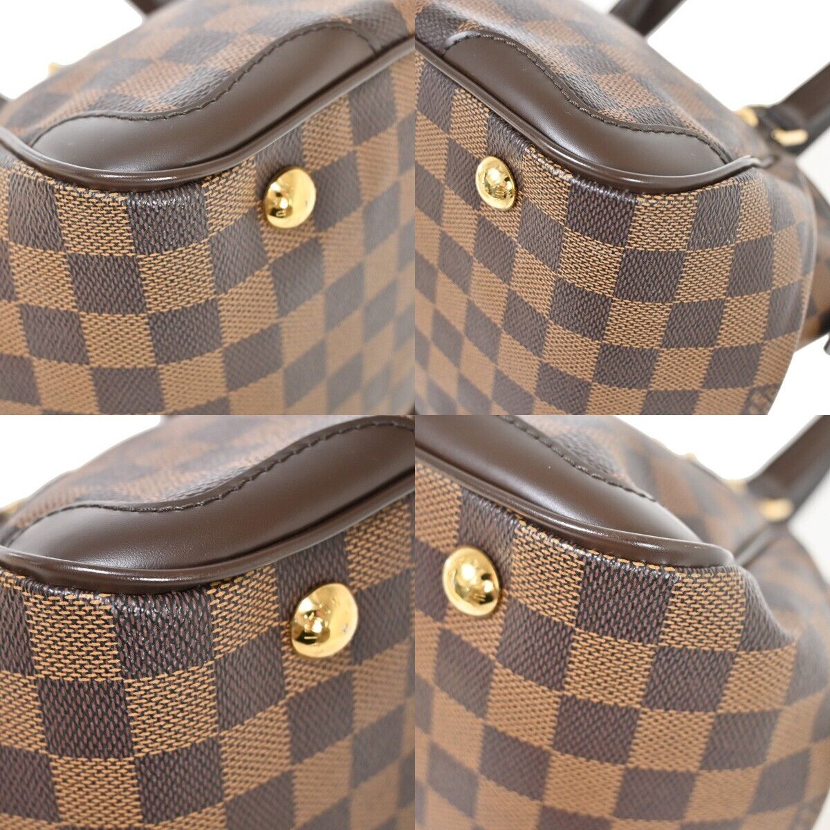 Louis Vuitton Verona Brown Canvas Shoulder Bag