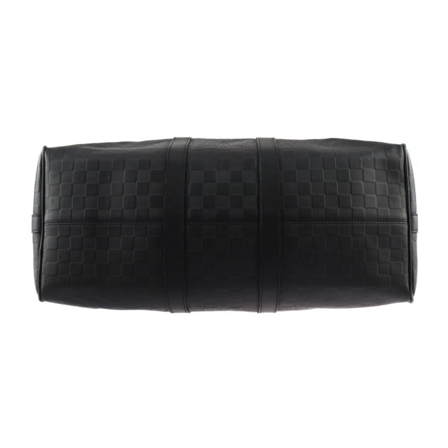 Louis Vuitton Keepall Bandouliere 45 Black Leather Travel Bag