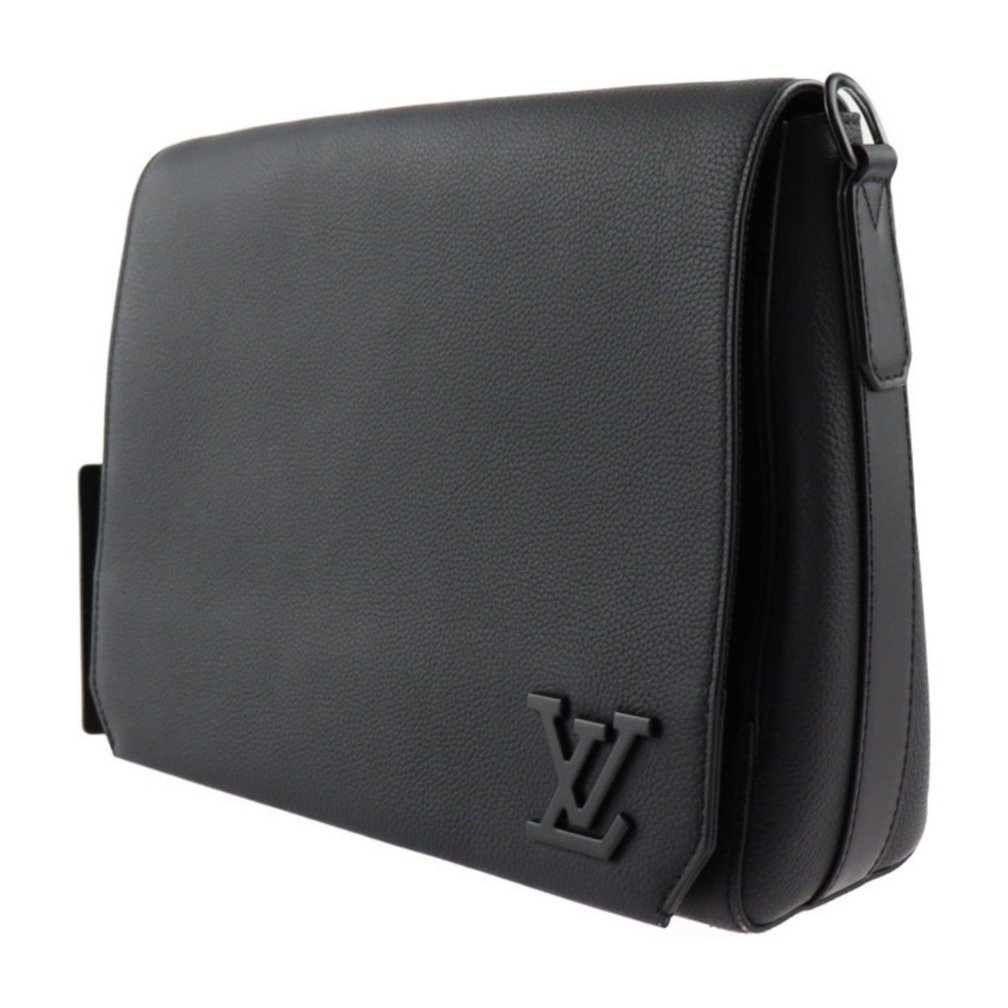 Louis Vuitton Takeoff Black Leather Shoulder Bag