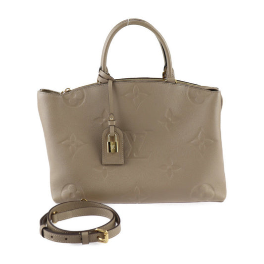 Louis Vuitton Palais Beige Leather Hand Bag