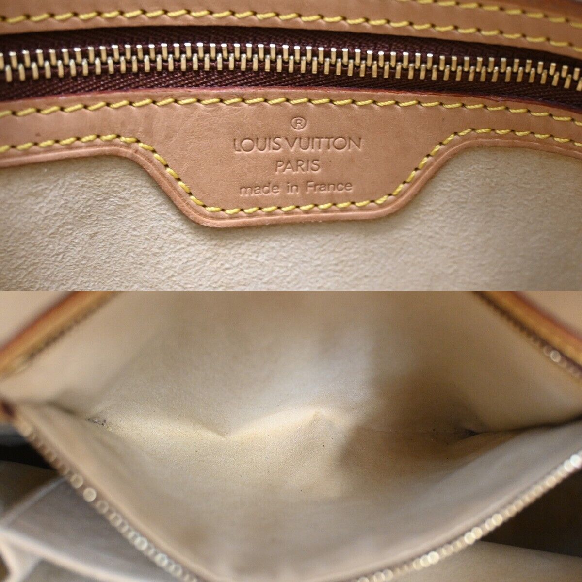 Louis Vuitton Looping GM Brown Canvas Shoulder Bag