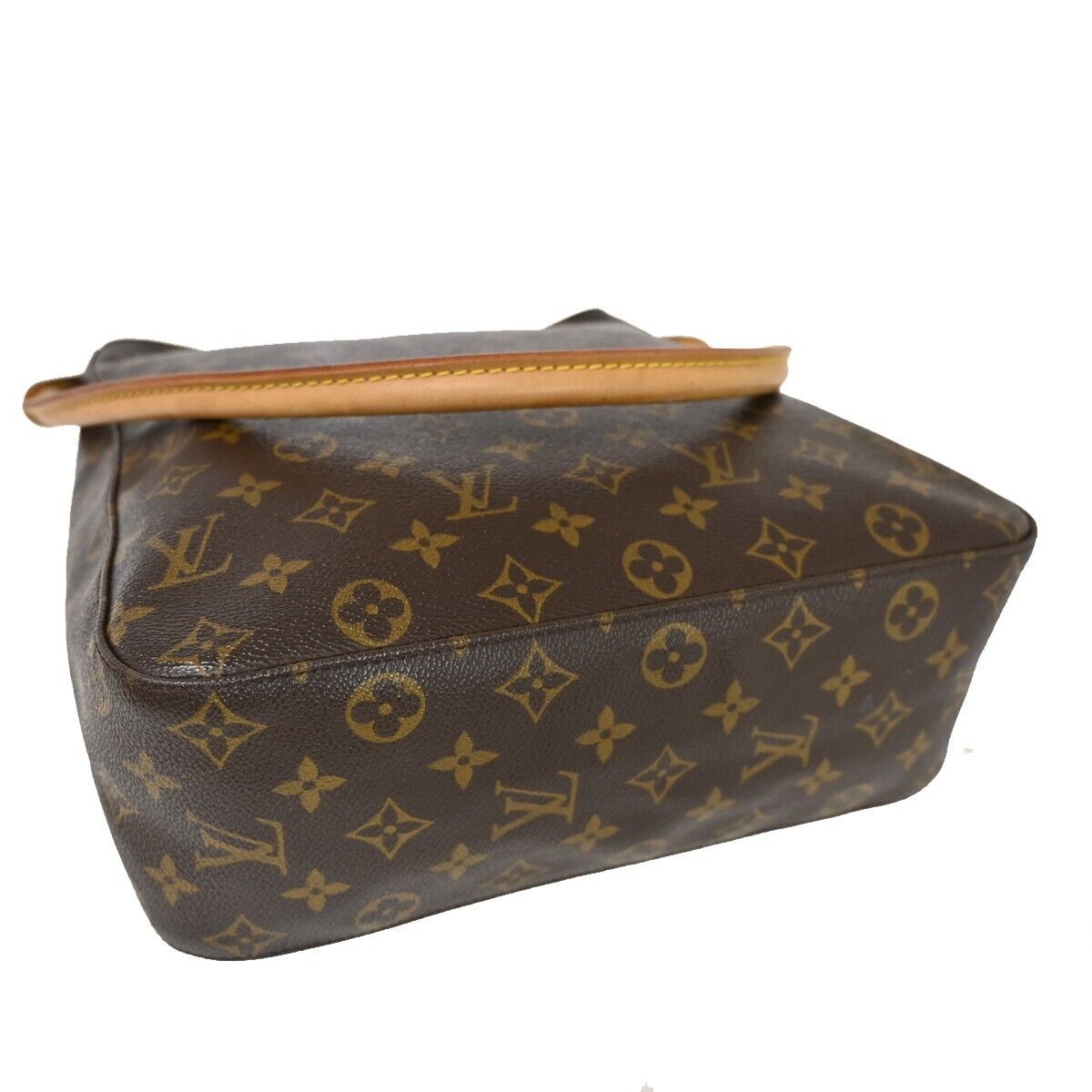 Louis Vuitton Looping GM Brown Canvas Shoulder Bag