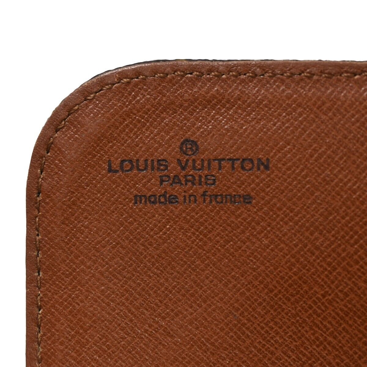 Louis Vuitton Cartouchiere Brown Canvas Shoulder Bag