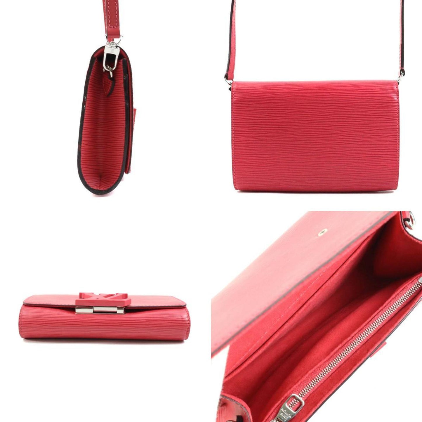 Louis Vuitton Louise Pink Leather Wallet Accessories