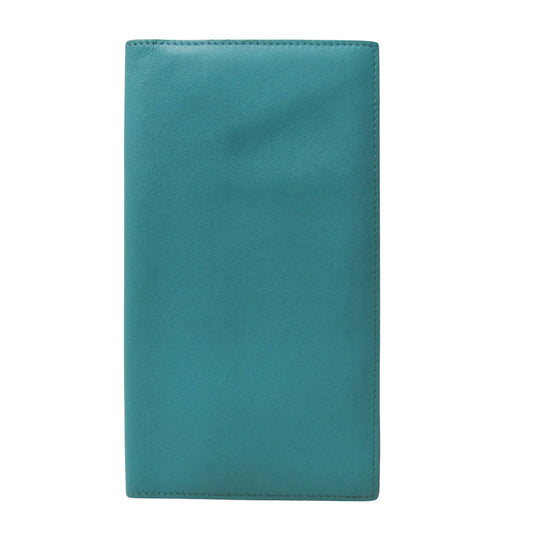 Hermès Silk'In Blue Leather Wallet Accessories