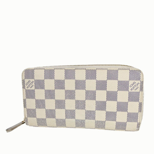 Louis Vuitton Zippy wallet White Canvas Wallet Accessories